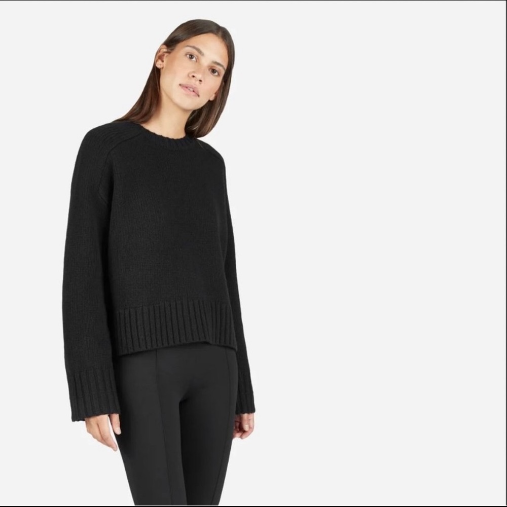 Everlane Wool Cashmere Square Crew